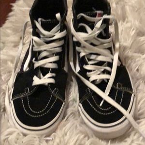 Black high top vans